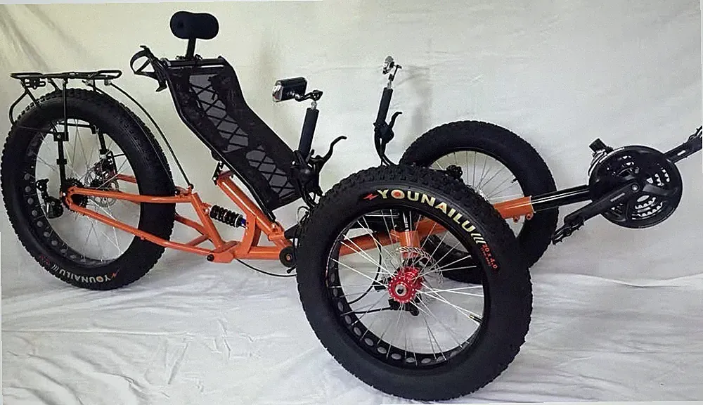3-wheel recumbent bike